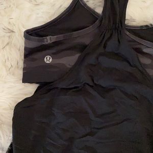 Lululemon tank with built in sports bra